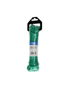 Cuerda plástico verde revestido pvc tendedero 10 m 2