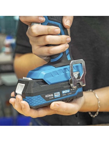 Kit maletin taladro percutor/atornillador 20 v...