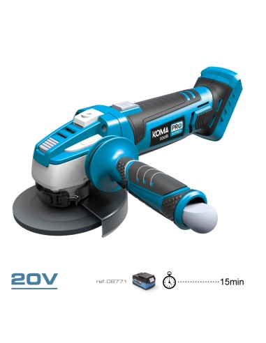 Amoladora 20 v (sin batería ni cargador) ø115mm...