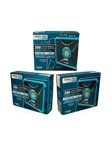 Foco proyector led 20w 1800 lm (sin batería ni...