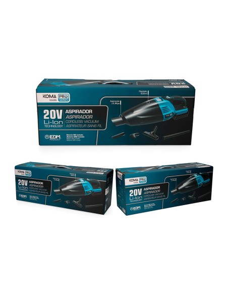 Aspiradora 20 v (sin batería ni cargador) 45,5x13,5cm