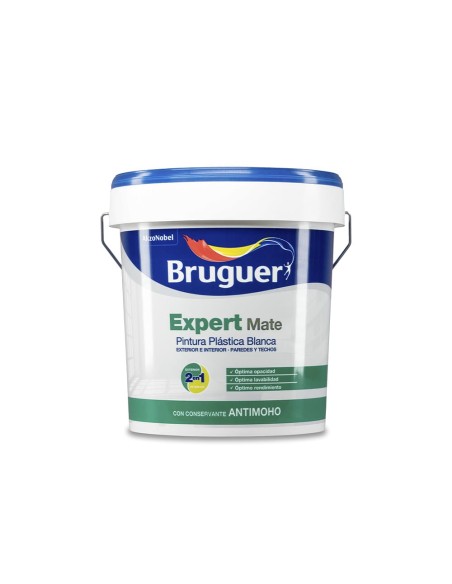 Pintura pp blanca mate expert 0,75 l para interior y exterior 5222118