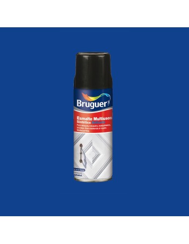 Esmalte sintetico multiuso spray azul luminoso brillante 0,4l 5197983 bruguer