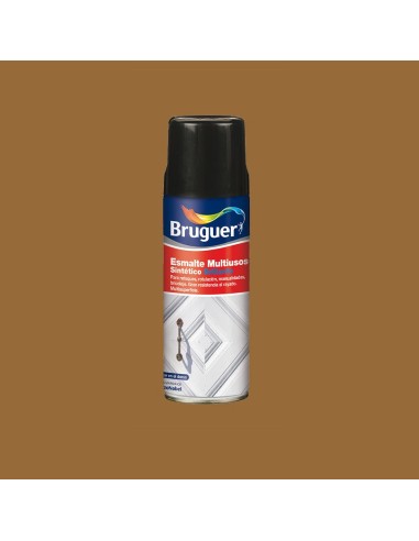 Esmalte sintetico multiuso spray gamuza brillante 0,4l 5197980 bruguer