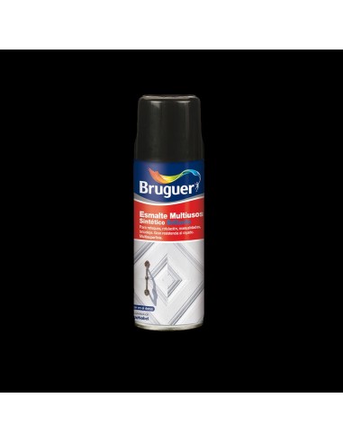 Esmalte sintetico multiuso spray negro brillante 0,4l 5197989 bruguer