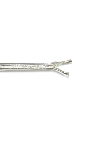 Manguera plana fror 2 x 0,75 mm² transparente euro/m
