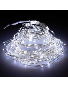 Guirnalda micro led exterior blanco frio para arbol de 180cm 6,8m (largo)