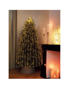 Guirnalda micro led exterior blanco calido para arbol de 180cm 6,8m (largo) 2