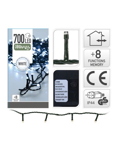 Guirnalda "tipo espino" multifuncion 700 leds...