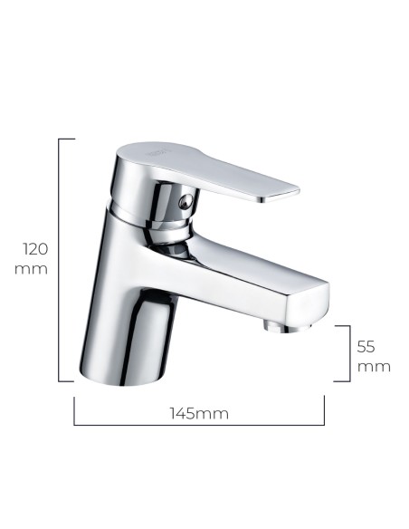 Grifo monomando de lavabo serie altea