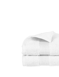 Toalla de rizo 450g color blanco 30x50cm