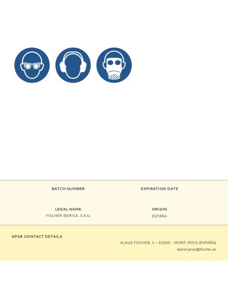 Pack 2 brocas para piedra d-s hm 4,0x38/75 530523 fischer