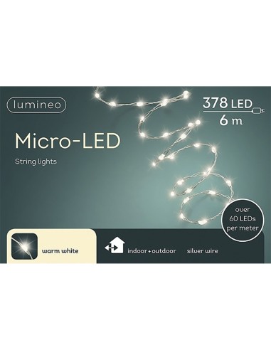 Guirnalda micro led extra brillante exterior...