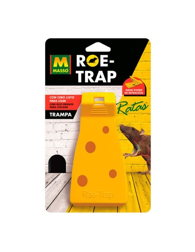 Trampa con cebo roe-trap, 14 x 7 x 7,5 cm