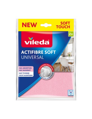 Bayeta microfibra actifibre soft 2 uds