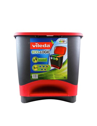 Cubo con pedal 50 l (no incluye separadores...
