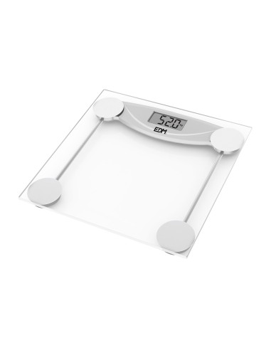 Bascula de baño digital transparente máximo 180 kg