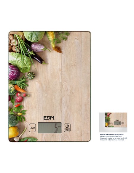 Báscula electronica de cocina, máximo 5 kg mod 2