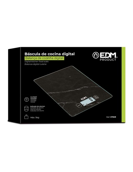 Báscula electronica de cocina, máximo 5 kg mod 3