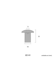 Pack 50 unid. protector de varilla y reas para construcción diametro 6-18mm 2