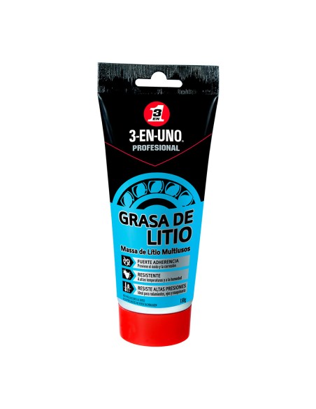 Tubo de grasa de litio multiusos 150g 34167 3 en 1