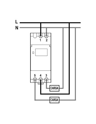 Interruptor horario semanal digital- analogico...