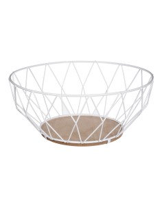 Frutero metálico baltik blanco ø28cm colores/modelos surtidos
