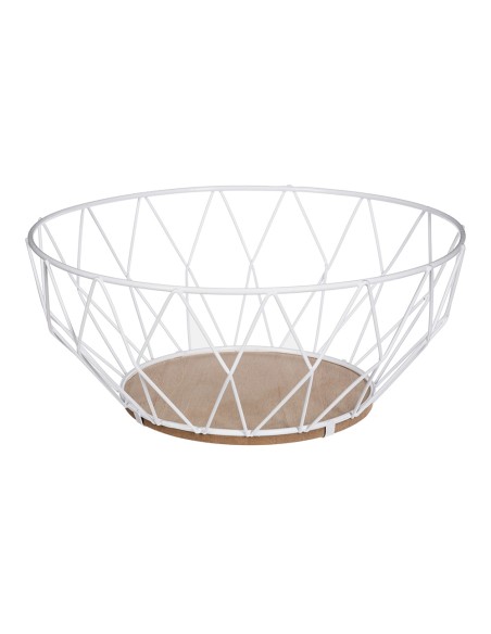 Frutero metálico baltik blanco ø28cm colores/modelos surtidos