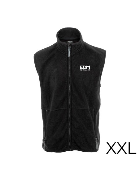 *merchandising* chaleco forro polar talla-xxl fleece 280g/m² edm