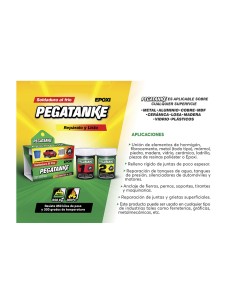 Pegatanke epoxico clasico negro 44ml 2
