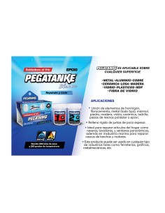 Pegatanke epoxico blanco 44ml 2