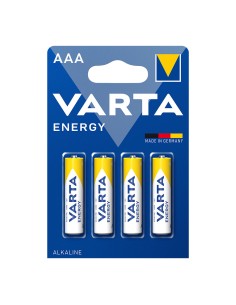 Pila alkalina energy aaa - lr03 (blister 4 uds) ø10,5x44,5mm
