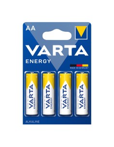 Pila alkalina energy aa - lr06 (blister 4 unid.) ø14,5 x 50,5 mm