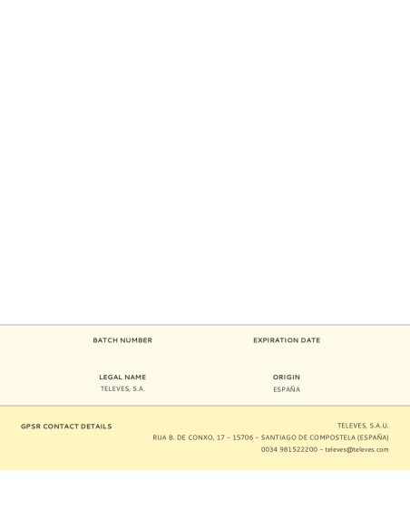 Zocalo para montaje toma en superficie televes