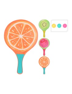 Set de palas y pelota de playa. modelos surtidos