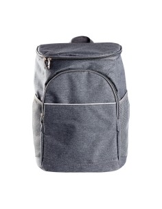 Nevera tipo mochila isotermica 5 kg 26 x 19,5 x 37 cm color gris