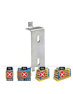 Soporte fijación radiador srp (2 unid)