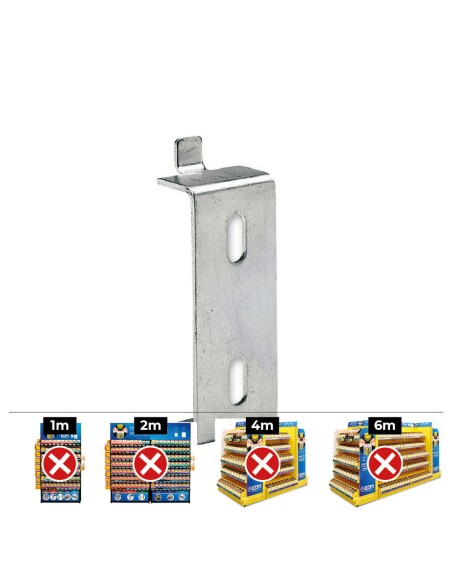 Soporte fijación radiador srp (2 unid)