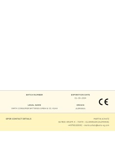 Micro pila de boton lithium cr2025 3v (blister 5 unid.) ø20,0x2,5mm 2