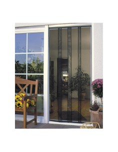 Cortina mosquitera standard antracita 100x220cm