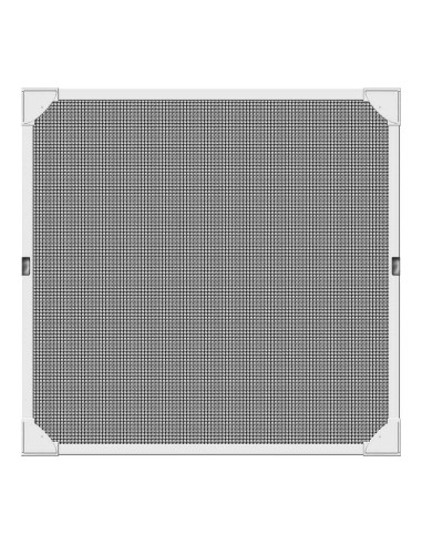 Mosquitera con marco magnetico blanco 120x120cm