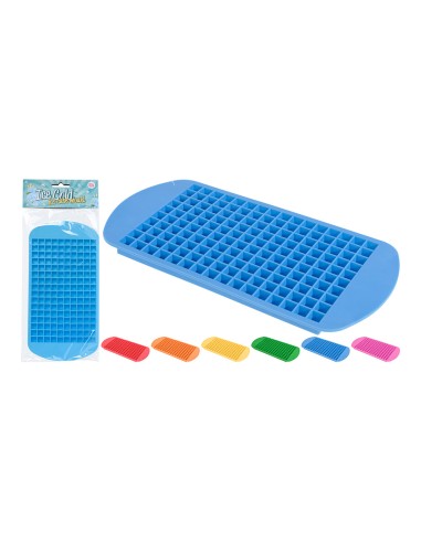 Cubitera especial para picar hielo colores surtidos 160 cubitos