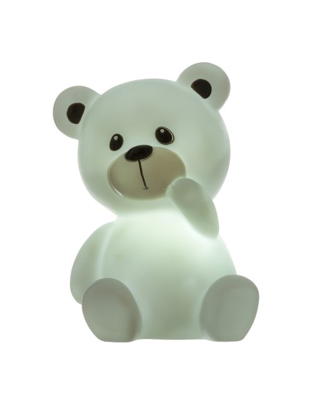Luz nocturna decorativa led modelo osito colores surtidos