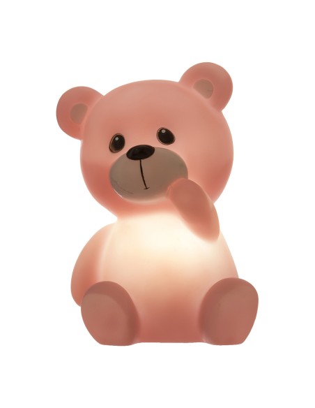 Luz nocturna decorativa led modelo osito colores surtidos