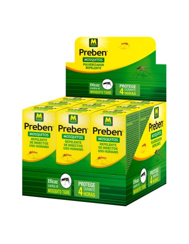 Repelente antimosquitos en spray 100ml preben...