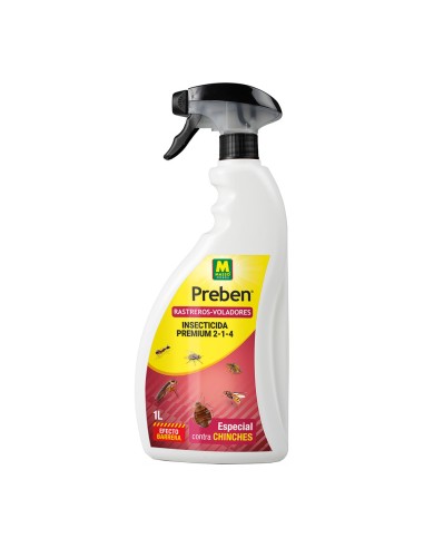 Pistola insecticida rastreros, 1 l