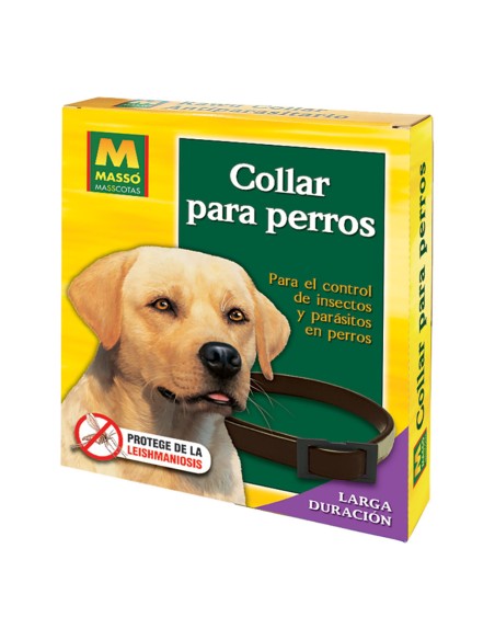 Collar antiparasitos para perros