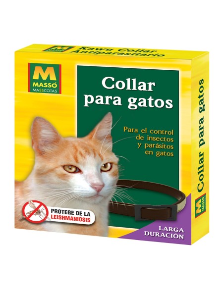 Collar antiparasitos para gatos