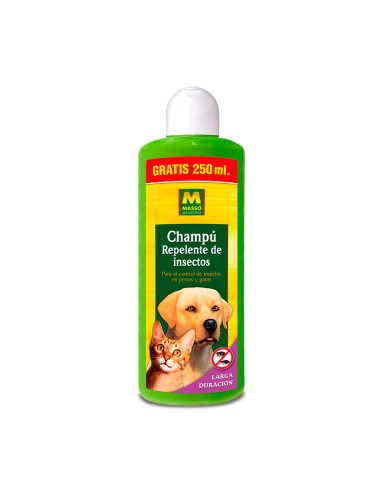 Champu repelente de insectos para mascotas 1 l