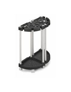 Porta herramientas de jardin aluminio / pvc 73 x 37,5 x 77,5 cm